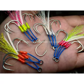 ตัวเบ็ด SKD ISEAMA High Carbon Hook สำหรับการผูกเบ็ดตกปลาแบบ Jigging