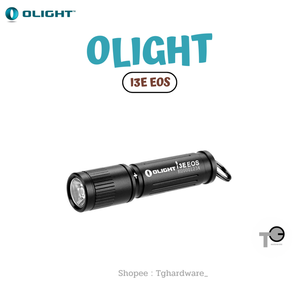 พร้อมส่ง ไฟฉาย Olight i3E EOS สีดำ
