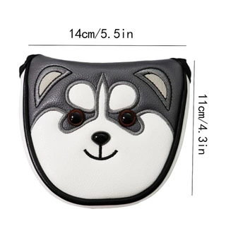 ปลอกหุ้มหัวไม้กอล์ฟ ลายหมาฮัสกี้ แบบ 1 ชิ้น (CVH001) Golf Head Cover Husky 1 pcs.