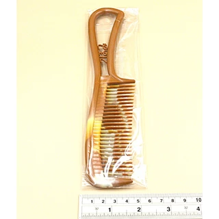 หวีอีโต้ญี่ปุ่น สีไม้ (12 ชิ้น), Japanese letter comb 1006-07 (12 pieces)