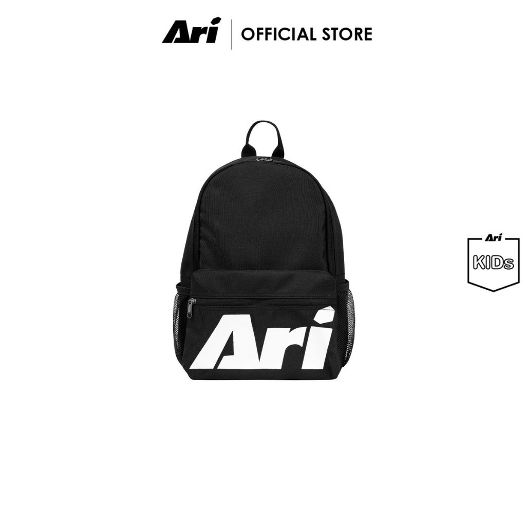 ARI KIDS ESSENTIAL BACKPACK - BLACK (AHW1565-01) กระเป๋าเป้ เด็ก อาริ ESSENTIAL BACKPACK สีดำ