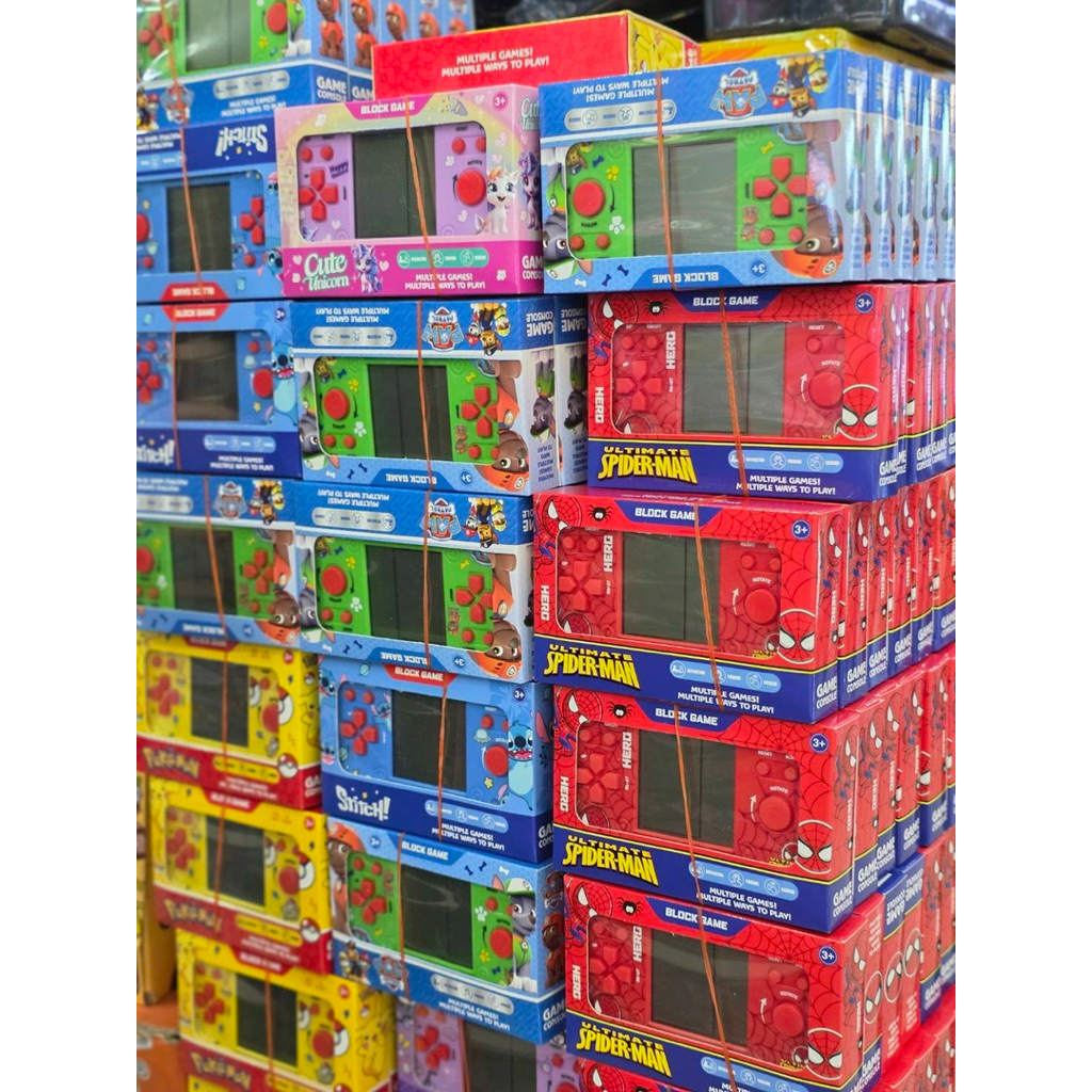 พร้อมส่งในไทย!! ของเล่นเด็ก เกมกดยุค90 เกมกดพกพา เกมจอย เกมกดลายการ์ตูน Tetris เกมบอย