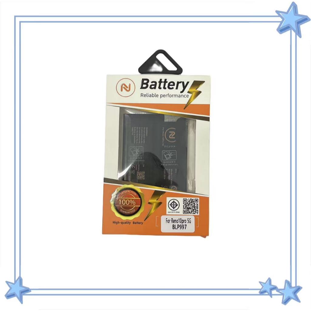 แบตเตอรี่ สำหรับ OPPO Reno 10 pro 5g blp997 ประกัน1ปี Battery Reno10pro