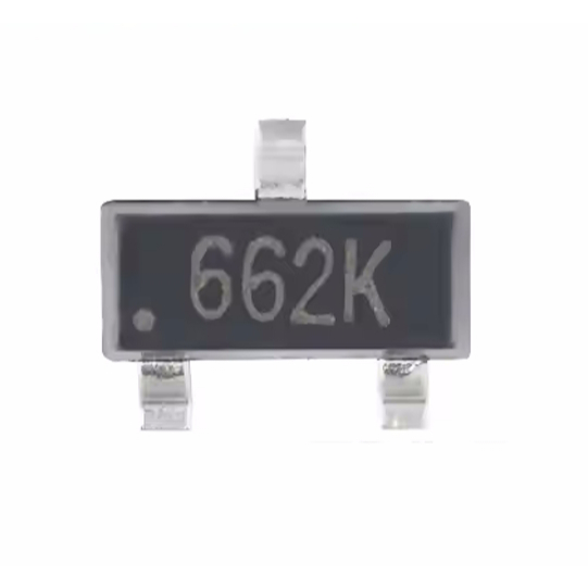 XC6206P332MR 3.3V, 662K SOT-23  3.3V Positive voltage regulator
