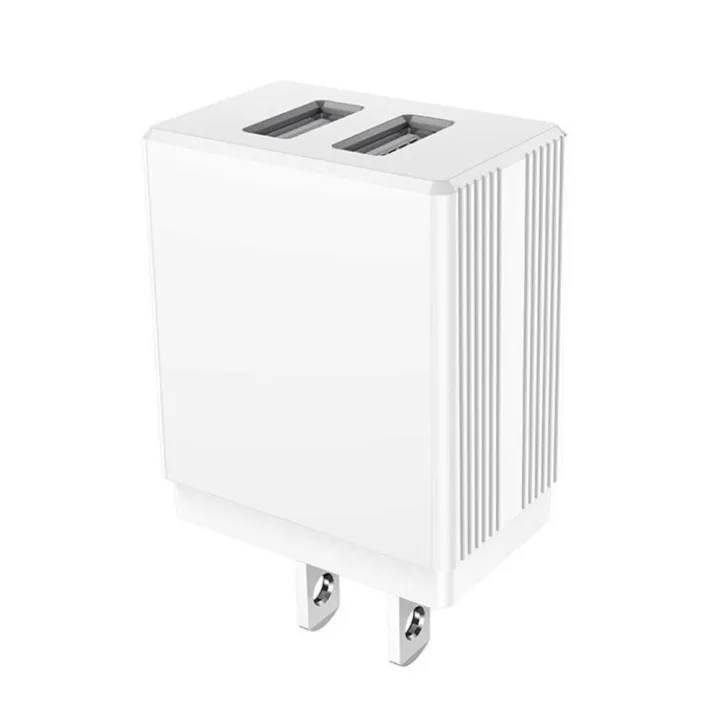 หัวชาร์จโทรศัพท์ HOCO DC01 MAX 2.4A 2USB ของแท้100%