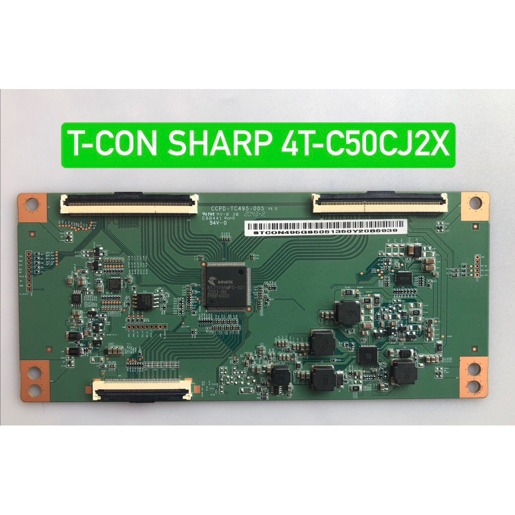 ทีคอนทีวี SHARP 4T-C50CJ2X พาร์ท CCPD-TC495-005 อะไหล่แท้ถอดมือสอง
