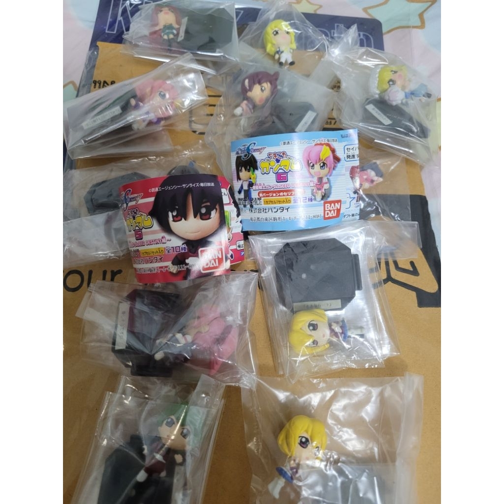 [รับcoin25%]Gundam Seed Chimakore (chibi figure) / tanekore มินิฟิกเกอร์กันดั้ม