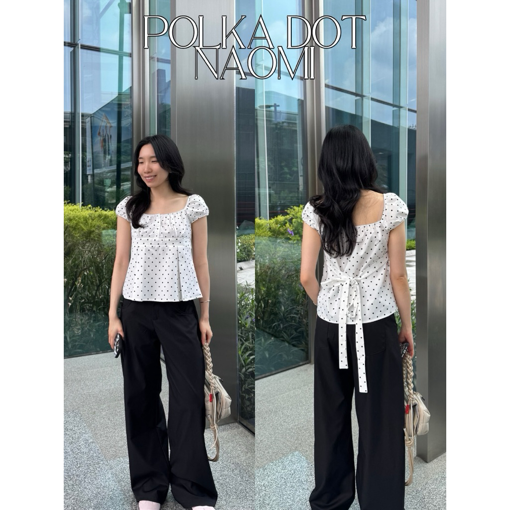 uiui poka dot (new ) size L