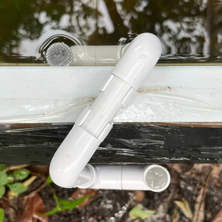 ชุดท่อน้ำล้น Overflow Kit 101 แบบไม่เจาะอ่าง มีตาข่ายกันปลาออก อุปกรณ์ล้นน้ำ สำหรับระบายน้ำส่วนเกิน อ่างปลา ตู้ปลา