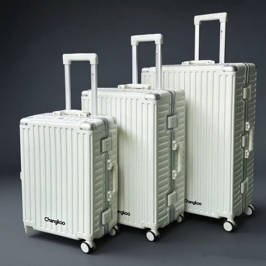รุ่น CK999 กระเป๋าเดินทาง กระเป๋าเดินทางล้อลาก แข็งแรงทนทาน ล้อหมุน360องศา โครงอลูมิเนียม