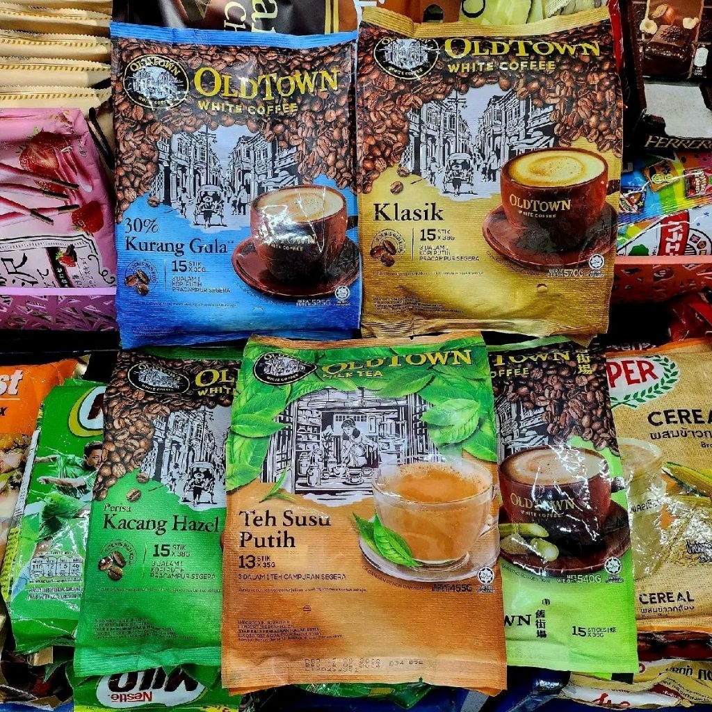 พร้อมส่ง Oldtown(โอลทาวน์) Old Town White Coffee กาแฟขาว/ชา