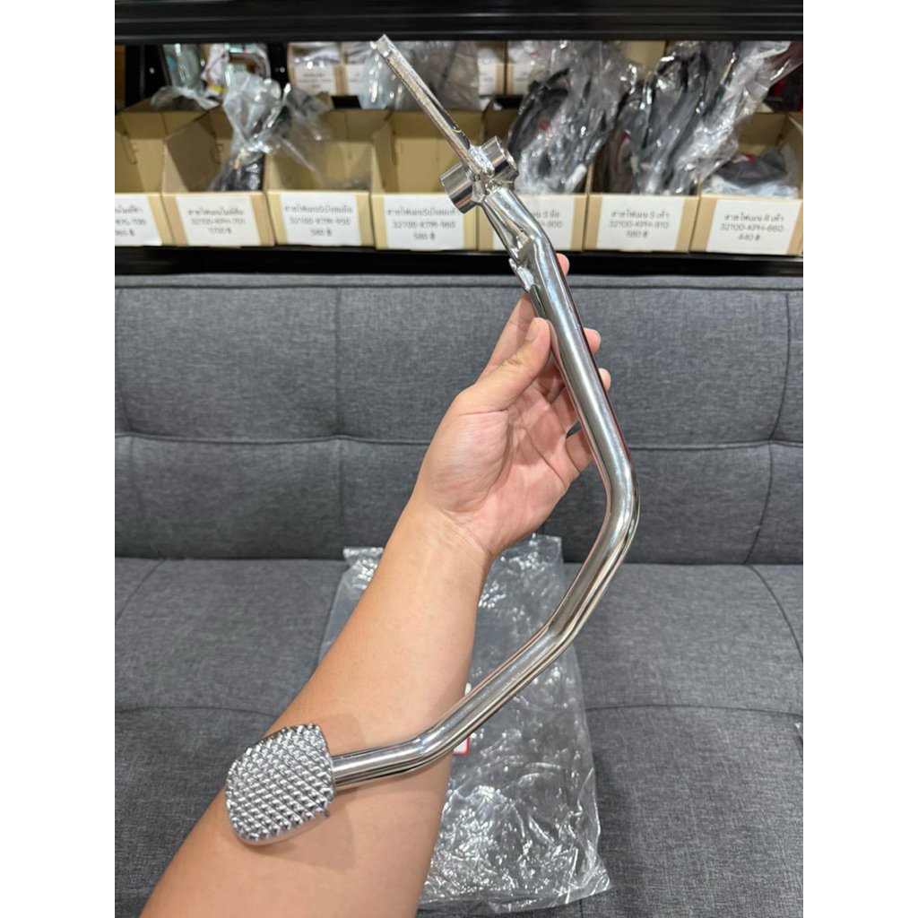 ขาเบรคเวฟ125SRI หัวเถิกหน้าแหลมบังลม/เวฟ100s Ubox แท้เบิกศูนย์