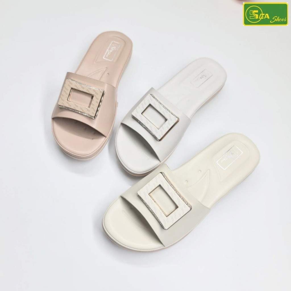 รองเท้า SEA Shoes (ซีชูส์) 9564-004 รองเท้าแตะสวม ดีไซน์สวย น้ำหนักเบา ใส่แล้วนุ่มสบาย