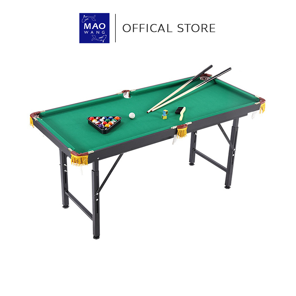 MAO โต๊ะพลูบิลเลียด SNOOKER TABLE พับได้ ขนาดเล็ก