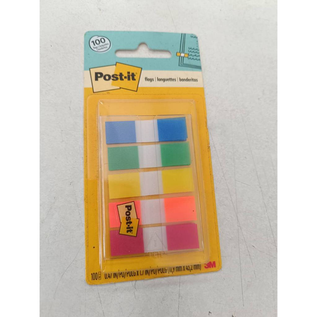 กระดาษ Post-it โพสต์-อิทแฟล็กซ์ 683-5CF 0.5×1.7นิ้ว ( 1 แพ็ค )