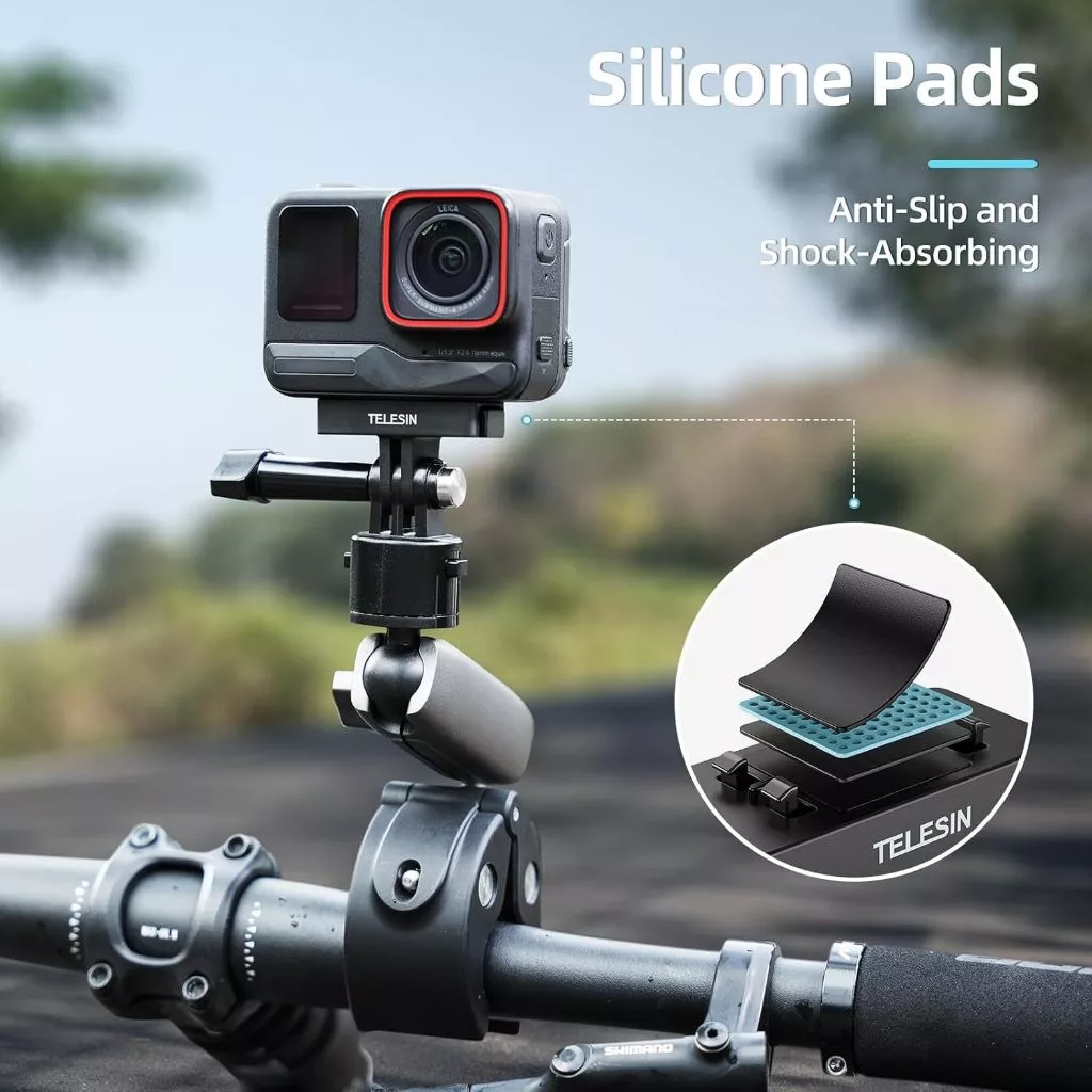 Telesin Insta360 X5 / X4Air / X4 / X3 / Ace / Ace Pro / Ace Pro 2 Adapter Magnetic Base Mount thumbnail 8