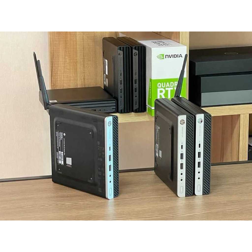 HP ProDesk 600 G5 Desktop Mini i7-9700T SSD 256GB M2 RAM16GB Win 10 Pro สินค้ามือสอง