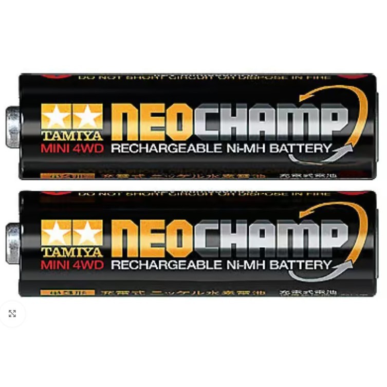 TAMIYA 15420 NEOCHAMP MINI 4WD Ni-MH BATTERY (2PCS.) 15420 950 mAh ถ่านชาร์จ AA นีโอแชมป์ สินค้าพร้อมส่ง !!! - รูปที่ 3