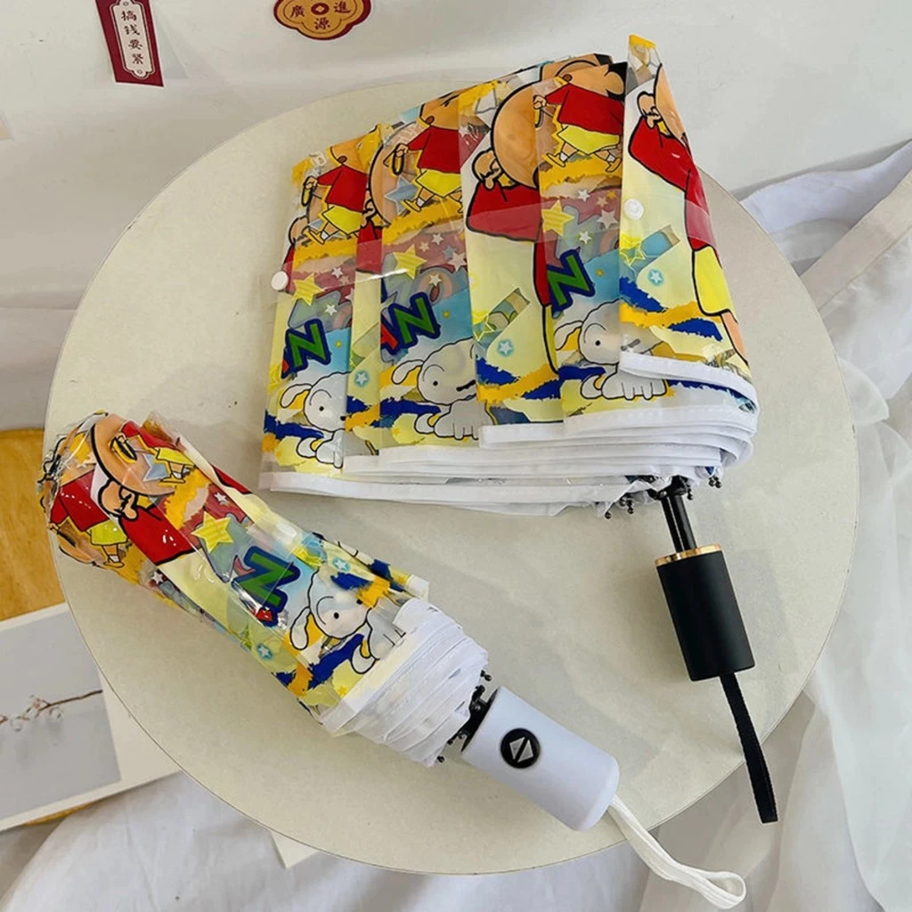 ร่ม Crayon Shin-Chan ร่มโปร่งใส ร่มอัตโนมัติ - รูปที่ 1