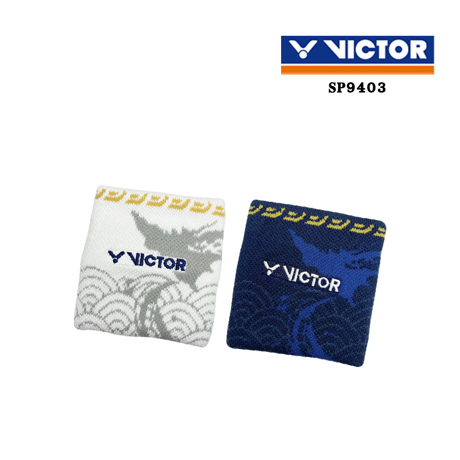 VICTOR  ผ้ารัดข้อมือกีฬาแบดมินตัน รุ่น SP9403 ( THAI UNIVERSITY )