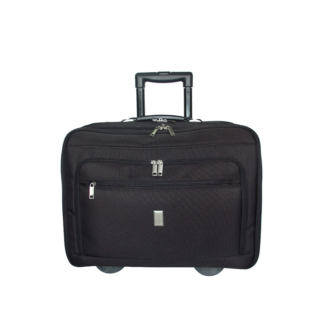 GF PILOT TROLLEY กระเป๋าเดินทาง กระเป๋านักบิน (ขนาด22นิ้ว) วัสดุ ผ้าหนาอย่างดี พร้อมระบบ TSA Lock