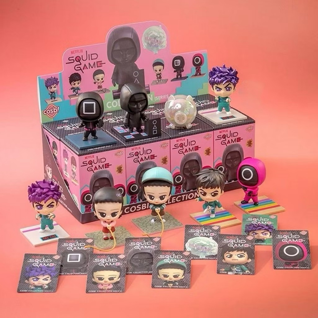 พร้อมส่ง⚡Cosbi Squid Game 3 figure Blind box
