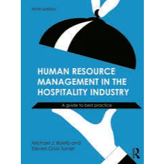 Human resource management in the hospitality industry : a guide to best practice [Paperback] 9780415
