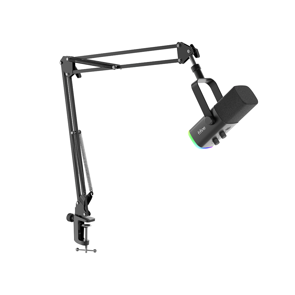 [ราคาพิเศษ] FIFINE AMPLIGAME AM8T USB/XLR DYNAMIC MICROPHONE ไมโครโฟนไดนามิก มีขาตั้ง พอดแคสต์ สตรีม