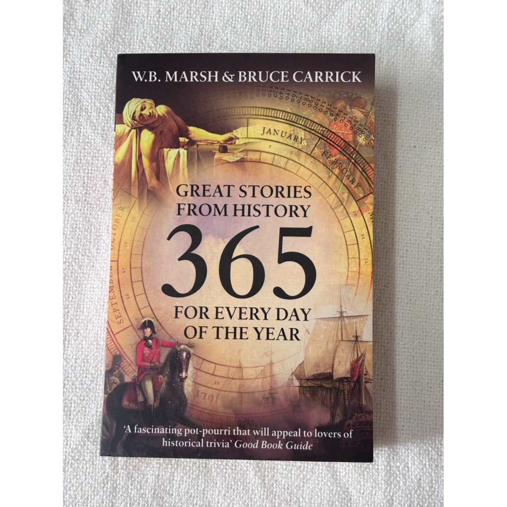 หนังสือ Great stories from history 365 for every day of the year-W.B.Marsh&Bruce Carrick หนังสือมือส