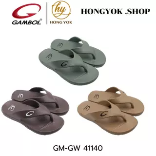 GAMBOL แกมโบล รองเท้าแตะหนีบชาย รุ่น GM41140