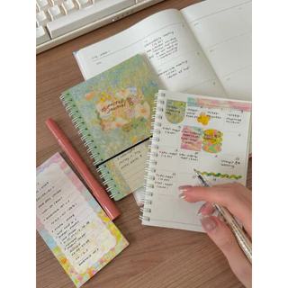สมุดแพลนเนอร์/สมุดโน้ตพกพา A6 | Little Meaningful Days | เลือกด้านใน: Planner / Lined / Blank / Premium Blank 📓✨