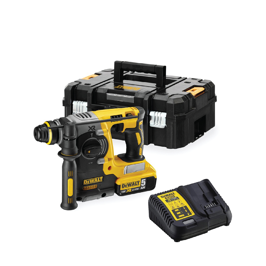 ชุดสว่านโรตารี่ไร้สาย SDS-plus hammer 20V รุ่น DCH273P1T-B1 DEWALT กล่อง TSTAK
