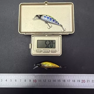 เหยื่อปลั๊ก UL Sinking 5cm 5.2กรัม เหยื่อตกปลากระสูบ R150