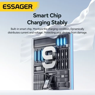 Essager 18W USB Fast Charger เครื่องชาร์จแบบพกพา for ip huawei xiaomi