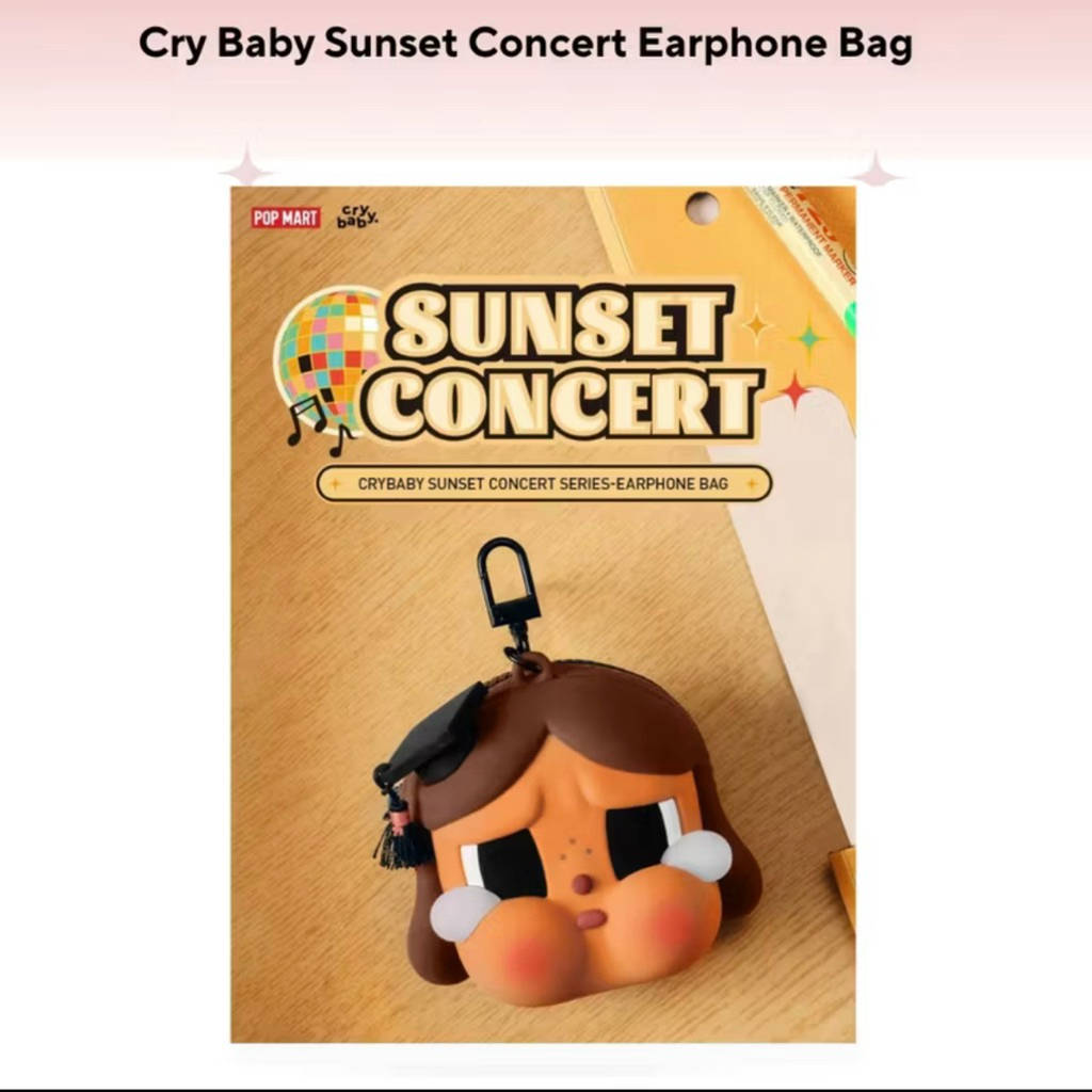 พร้อมส่งจากไทย Cry Baby Sunset Earphone Case