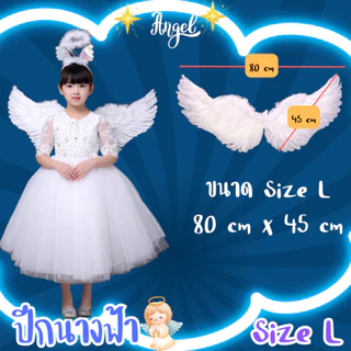 ปีกนางฟ้า ปีกแฟนซี ทรงปีกยาวตั้ง​ พร้อมส่ง