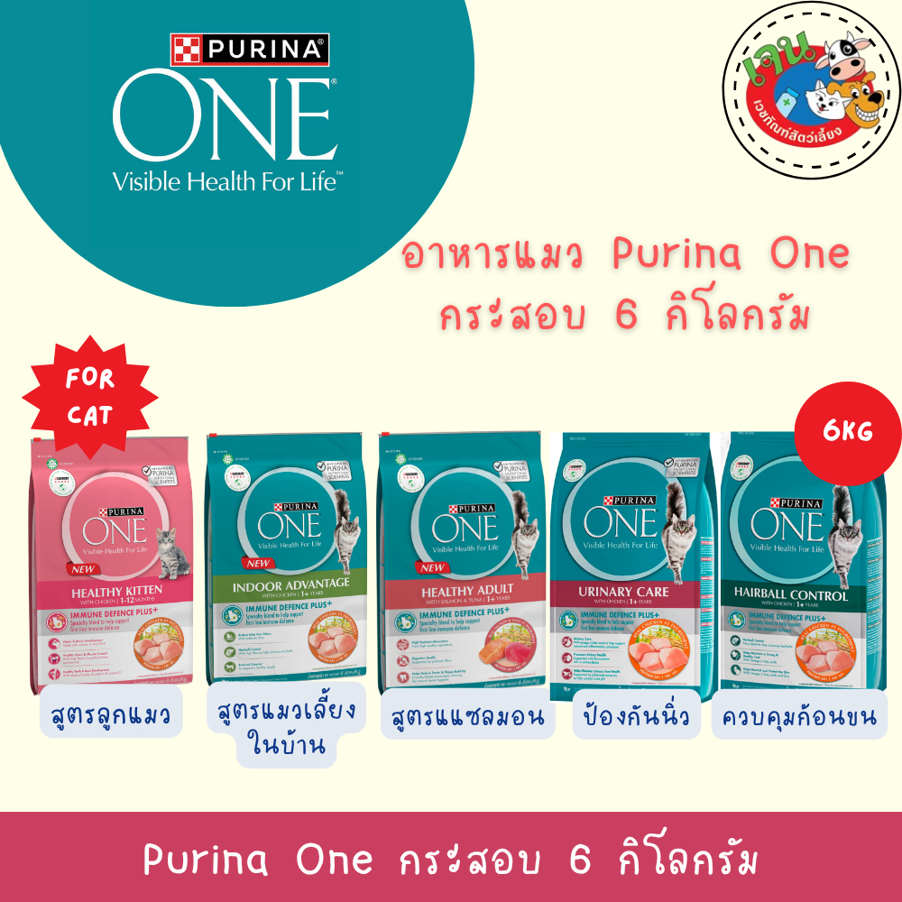 Purina One อาหารแมวเพียวริน่าวัน ขนาด 6.6 กิโลกรัม