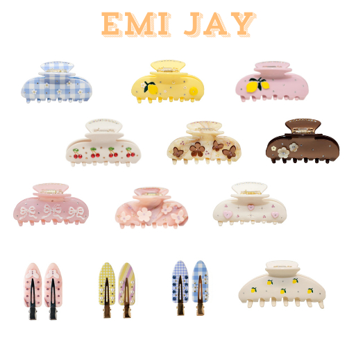 พร้อมส่งที่หนีบผม Emi Jay claw clips  ของเแท้ 💯🇺🇸