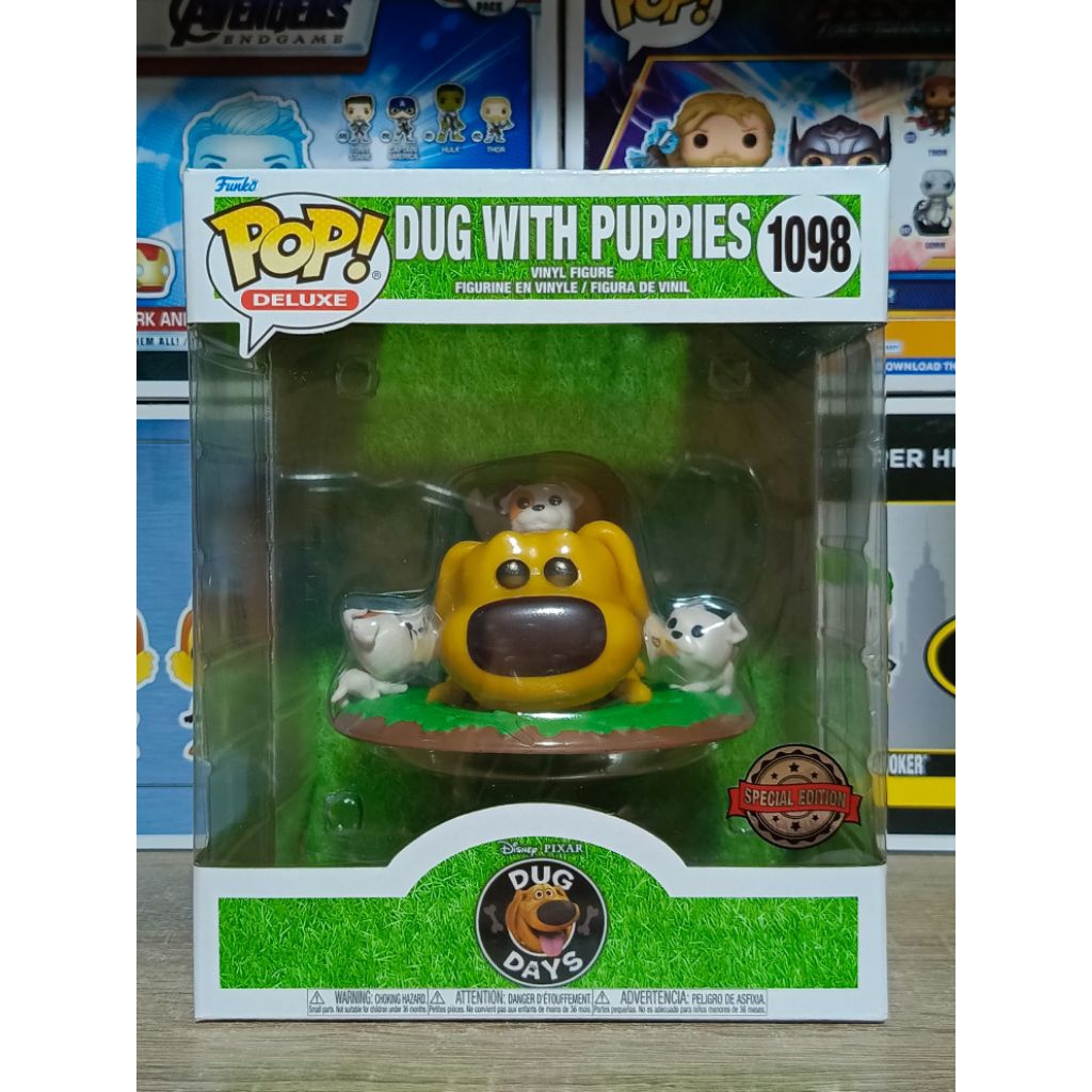 Funko Pop! : Dug Days - Dug with Puppies [ กล่องสินค้า - 7/10 ]