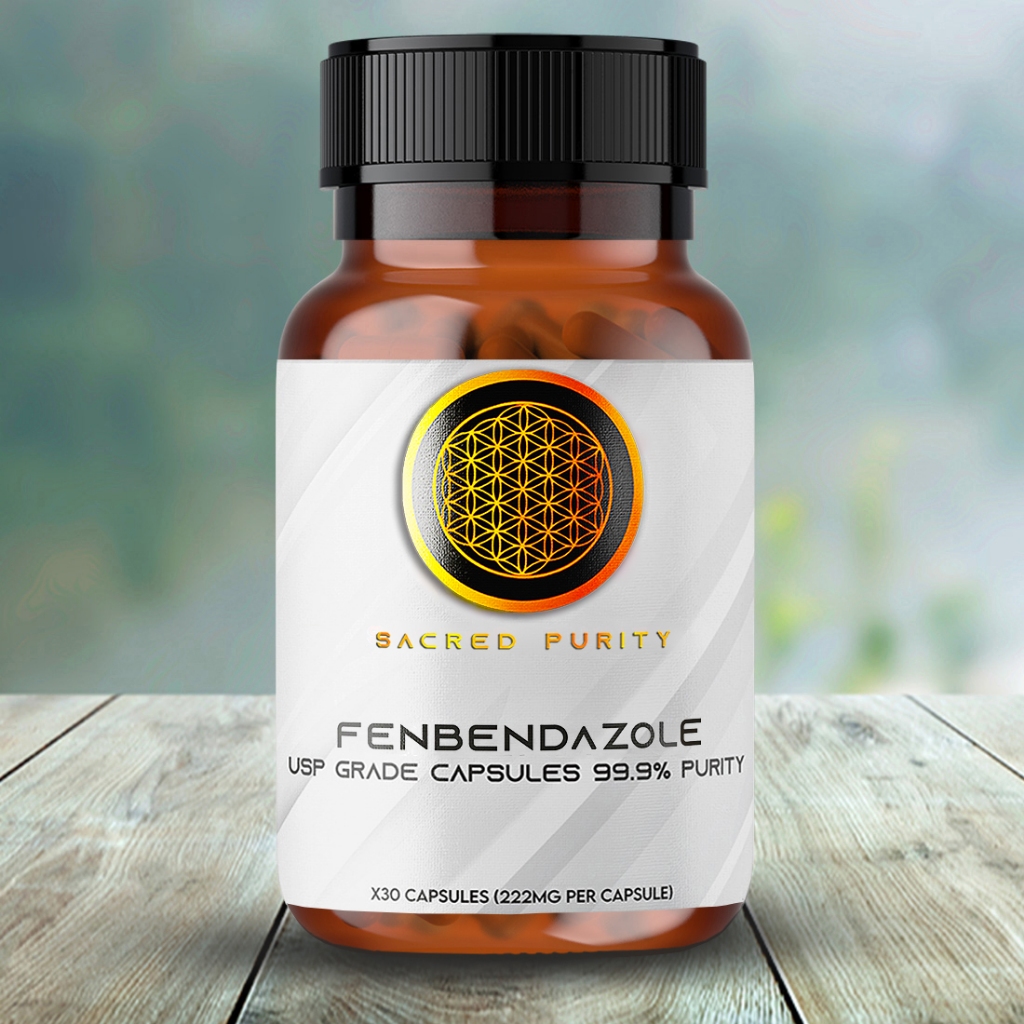 Sacred Purity's F_e_n_b_e_n_d_a_z_o_l_e USP Grade (>99% purity) 222mg Capsules