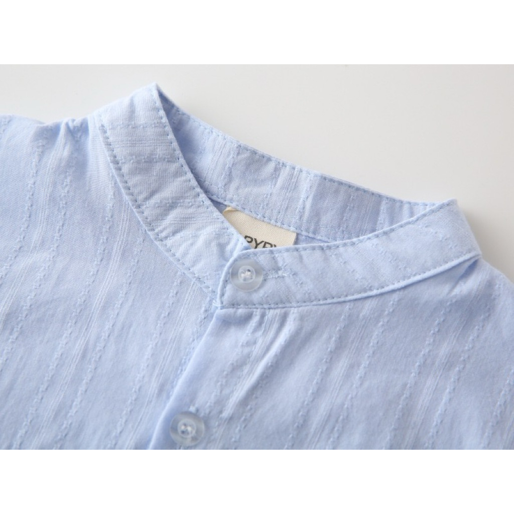 AB291 เสื้อเชิ้ตเด็ก ผ้าใส่สบาย เสื้อแขนสั้น แฟชั่นเด็ก รูปที่ 5