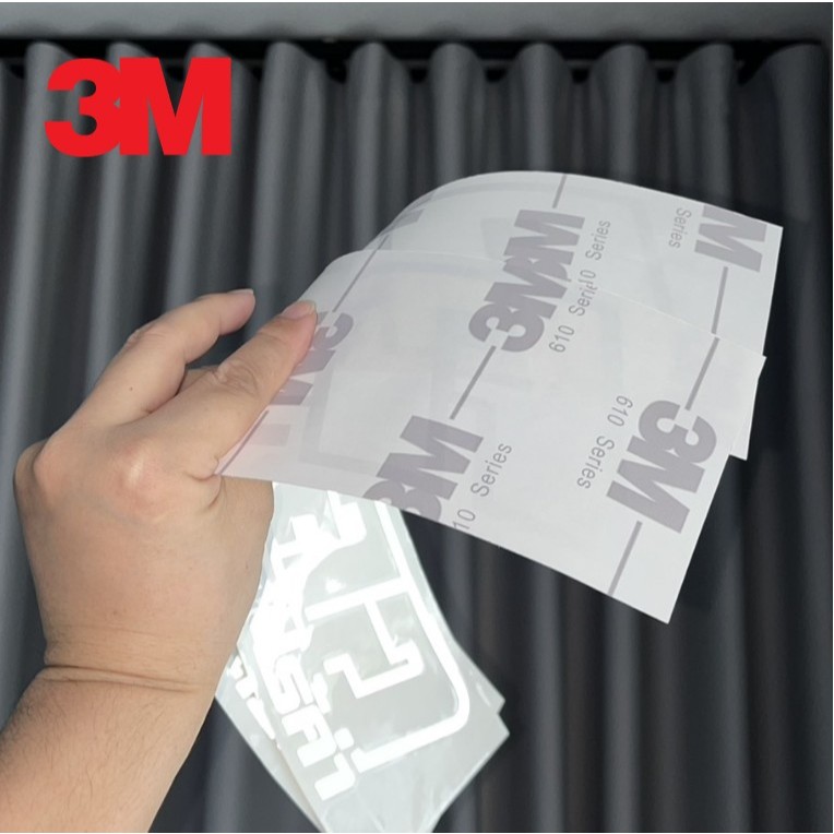 สติ๊กเกอร์สะท้อนแสง ยี่ห้อ 3M แท้ สติ๊กเกอร์ติดรถ งานตัดประกอบ แพ็คสินค้าดีไม่ยับแน่นอน ไม่หลงก็เลย - รูปที่ 3