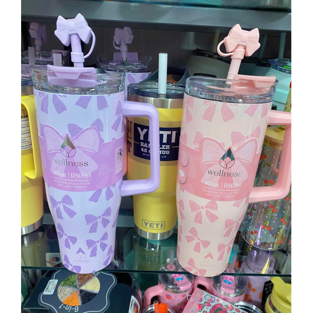 Wellness Bow Tumbler 40oz