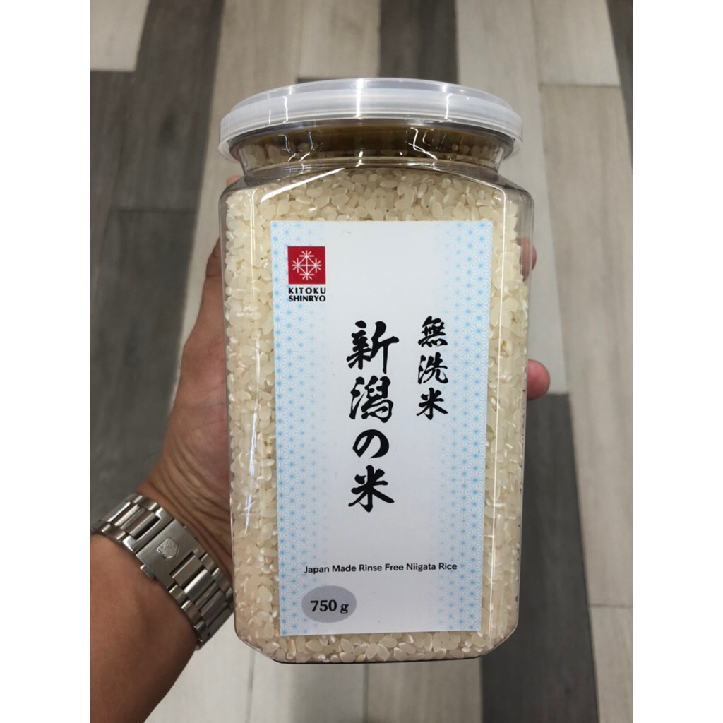 ข้าวญี่ปุ่น 🇯🇵🇯🇵 Nigata Rice นิตากะ ตรา KITOKU ขนาด  750g