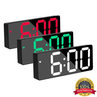 นาฬิกาดิจิตอล LED นาฬิกาปลุก แสดงวันที่อุณหภูมิ นาฬิกาปลุก น…