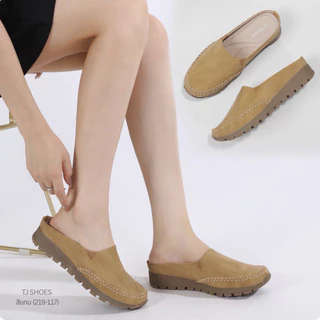 รองเท้าเปิดส้นเพื่อสุขภาพ 219-117 หนังนิ่ม พื้นนุ่ม