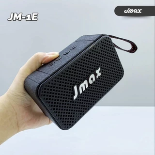 JMAX ลำโพงบลูทูธไร้สาย เชื่อมต่อได้2ตัว พร้อมสายหิ้ว ลำโพงไร้สาย รุ่น JM-1E ของแท้ 100%