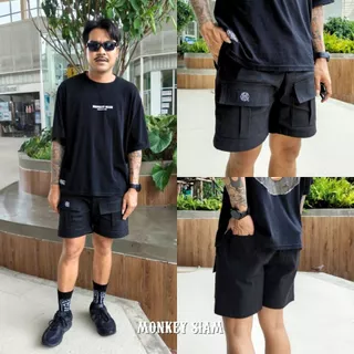 Monkey Siam | Jeans Classic - ยีนส์คลาสสิก M-4XL เอว 25-48 กางเกงคาร์โก้ ขาสั้นผู้ชาย