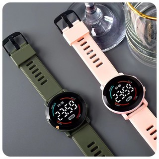 นาฬิกาข้อมือ SPORT WATCH รุ่นสายยางดิจิตอล ดูเวลาวันที่ได้ สำหรับผู้ชายผู้หญิง นักเรียน กีฬา ส่งจากไทยกทม