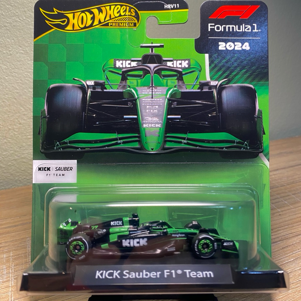 Hot wheels premium Kick Sauber F1 Team (#77) | Formula 1